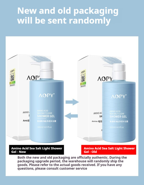 Amino Acid Sea Salt Shampoo Shower Gel Hair Conditioner Wash Nursing Suite Fragrance Removing Mite Body Lotion - Image 5