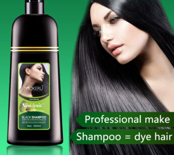 Organic Natural Fast Hair Dye Only 5 Minutes Noni Plant Black Hair Color Dye Shampoo