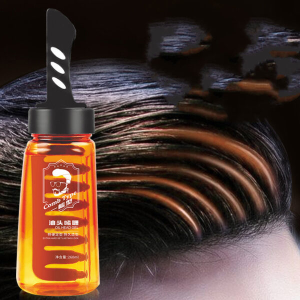 Hair Oil Hair Styling Balm Hair Styling Cool Gel Comb - Image 4