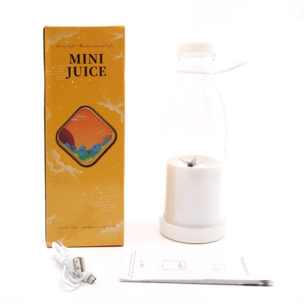 Electric USB Wine Bottle Juicer Cup 6-leaf Cutter Head Household - Image 7