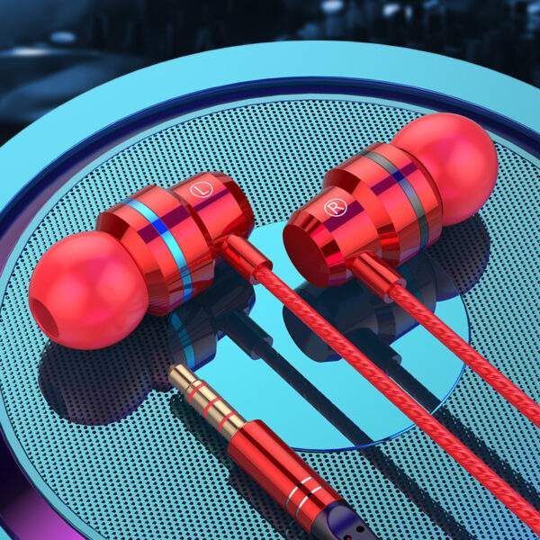 Metal Earphones High-end Wired Earphones - Image 4