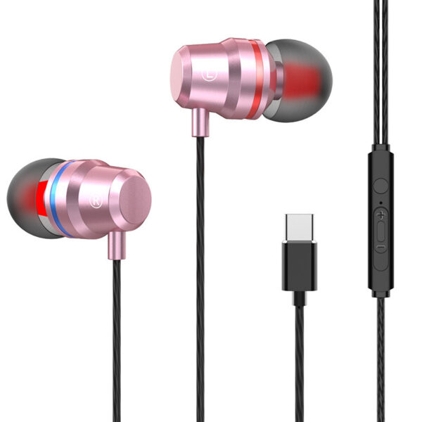 Metal Earphones High-end Wired Earphones - Image 7