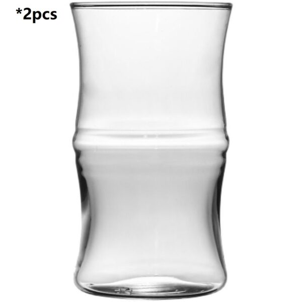 Bamboo Joint High-temperature Resistant Glass Beverage Cup - Image 6