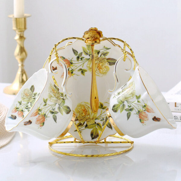 Bone China Fancy Cup Set - Image 5