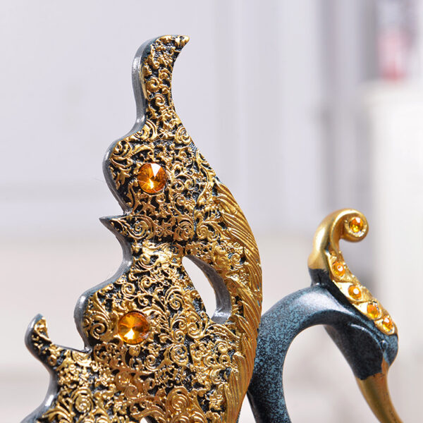 Couple Swan Home Decoration - Image 2