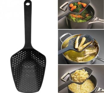 Nylon Strainer Large Scoop Colander Kitchen Appliances Spoon Shovel Soup Spoon Filter Cooking Tools Home Kitchen Accessories