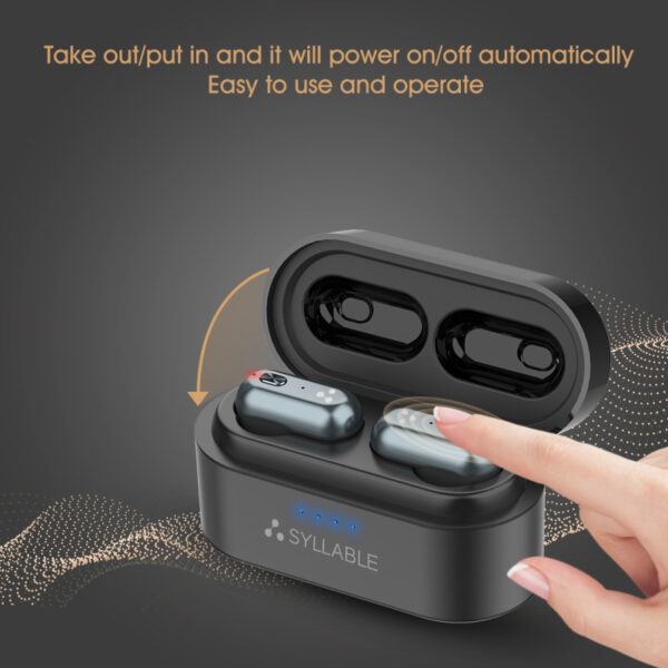 SYLLABLE S101 bluetooth earphones wireless headset - Image 3