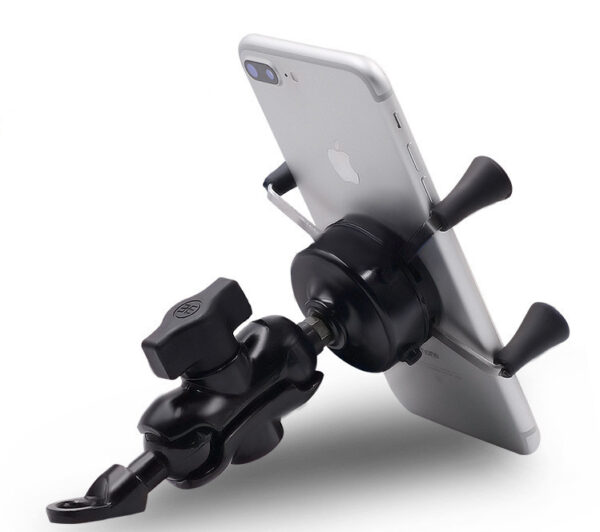 Motorcycle Mobile Phone Bracket Modification Electric Bike Bicycle Accessories Aluminum Alloy Base Bracket - Image 5