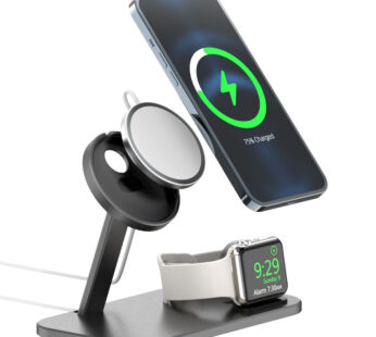 Alloy Storage Base Data Cable Accessories Watch Charging Stand