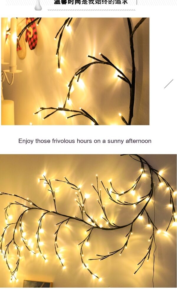 Room Decorative Lights, Colorful Lights, Rattan Strips - Image 6