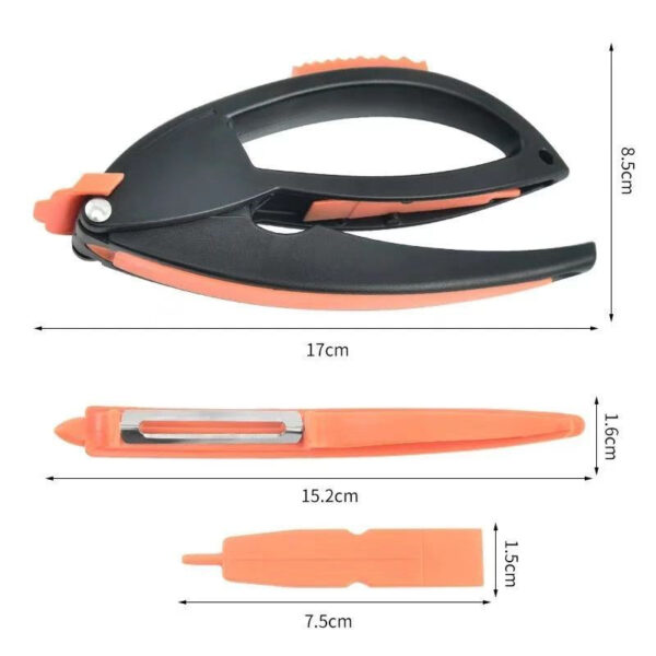 Manual Multifunctional Household Garlic Press Set Kitchen Gadgets - Image 3