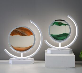 Decompression 3D Quicksand Table Lamp Creative Office