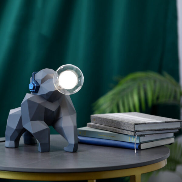 Nordic Resin Crafts Home Furnishings Living Rooms Bedside Tables Desk Lamps - Image 2
