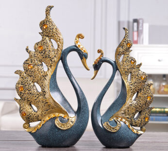 Couple Swan Home Decoration