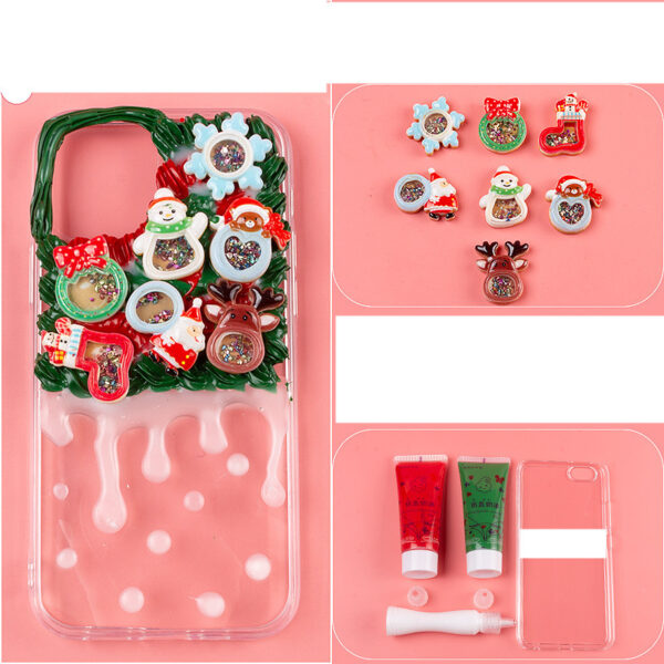 Diy Cream Gel Mobile Phone Case Set Cute Element Resin Accessories - Image 2