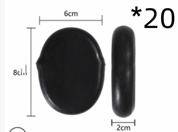 Massage Stone Energy Lava-rock SPA Oil Stone - Image 9