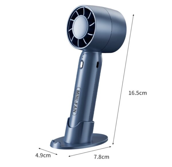 Handheld Fan Mini Fan Personal Portable USB Rechargeable Adjustable Desk Table Fan For Kids Girls Women Men Home Office Indoor Office Outdoor Travel - Image 7