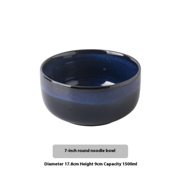 Household Kiln Cooking Bowl Dish & Plate Turnip Rice Bowl - Image 10