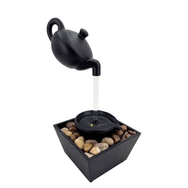 Hanging Teapot Flowing Water Ornaments Office Home Living Room Coffee Table - Image 4
