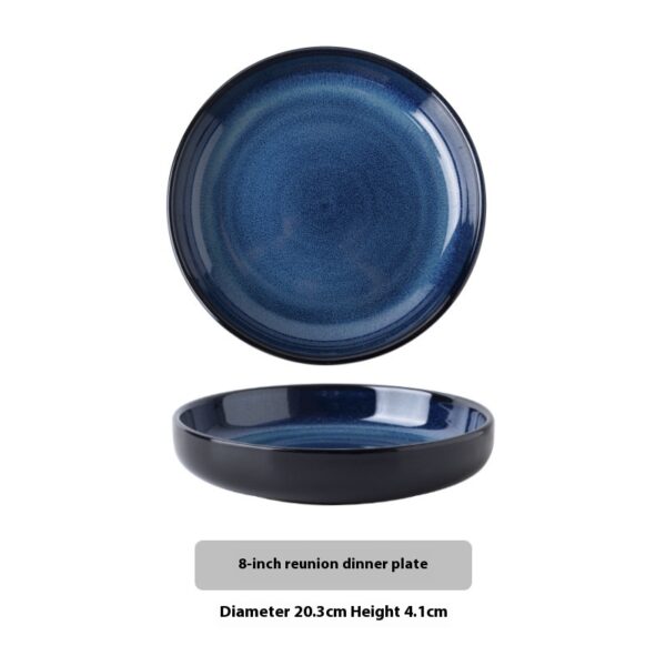 Household Kiln Cooking Bowl Dish & Plate Turnip Rice Bowl - Image 2