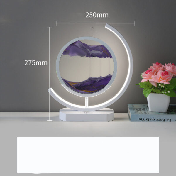 Decompression 3D Quicksand Table Lamp Creative Office - Image 4