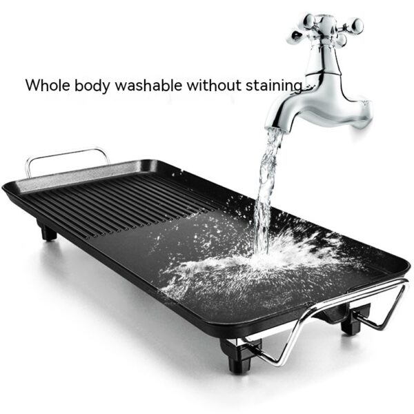 Smoke-free Non-stick Electric Baking Pan Household Multi-function Electric Barbecue - Image 5