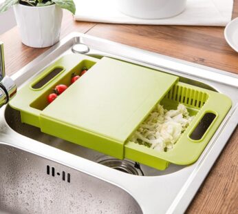 Multifunction Kitchen Chopping Blocks Sinks Drain Basket Cutting Board Vegetable Meat Tools Kitchen Accessories Chopping Board