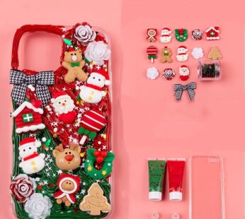 Diy Cream Gel Mobile Phone Case Set Cute Element Resin Accessories
