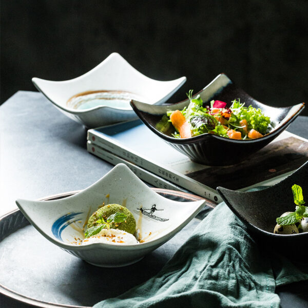 Creative And Minimalist Japanese Ceramic Plates - Image 2