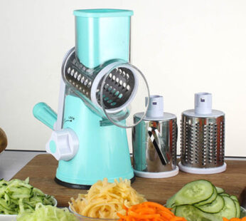 Manual Kitchen Accessories Multifunctional Round Mandoline Potato Slicer Vegetable Cutter Slicer Cheese Kitchen Gadgets