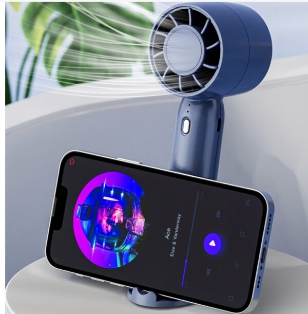 Handheld Fan Mini Fan Personal Portable USB Rechargeable Adjustable Desk Table Fan For Kids Girls Women Men Home Office Indoor Office Outdoor Travel - Image 2