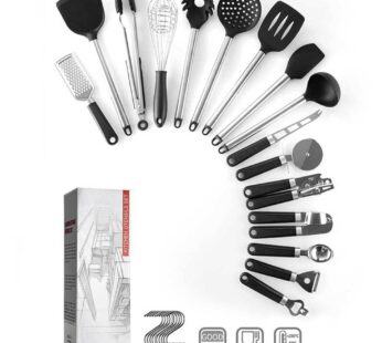 Kitchen Gadgets Cooking Silicone Spatula Spoon Set