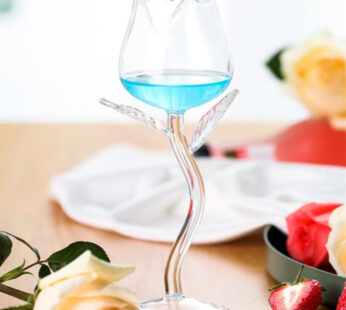 Household Rose Shaped Red Wine Glass Kitchen Gadgets