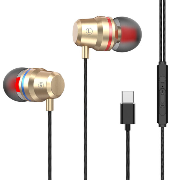 Metal Earphones High-end Wired Earphones - Image 8