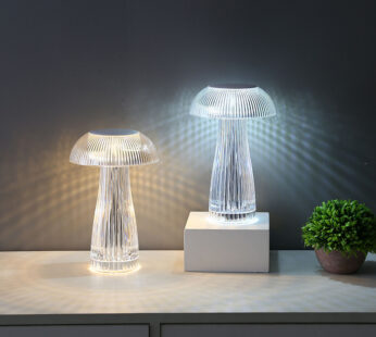 Creative Crystal Lamp Jellyfish Table Lamp Light Luxury Touch Decoration Home Decor