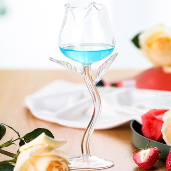 Household Rose Shaped Red Wine Glass Kitchen Gadgets - Image 5