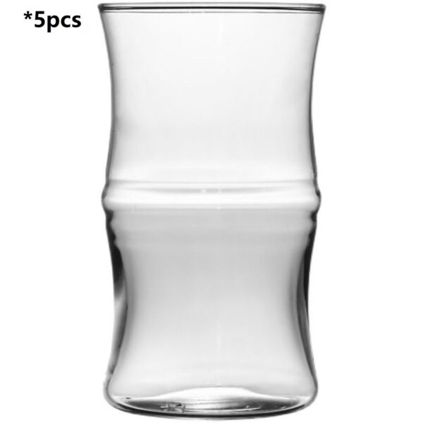 Bamboo Joint High-temperature Resistant Glass Beverage Cup - Image 8