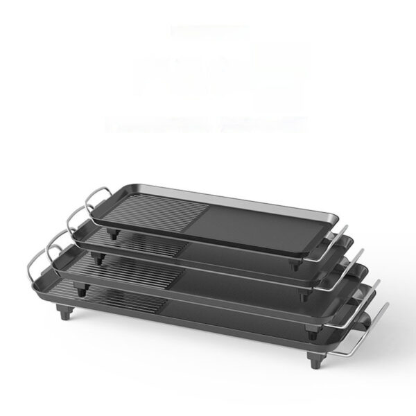Smoke-free Non-stick Electric Baking Pan Household Multi-function Electric Barbecue - Image 2
